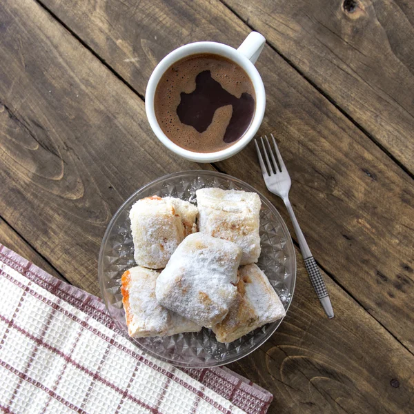 Puff pastry rolls — Stock Photo, Image