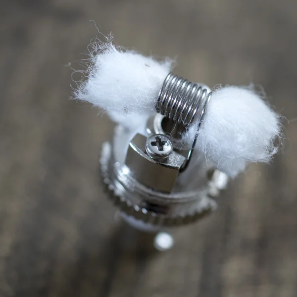 Rebuildable Dripping Vaping Atomizer, RDA — Stock Photo, Image