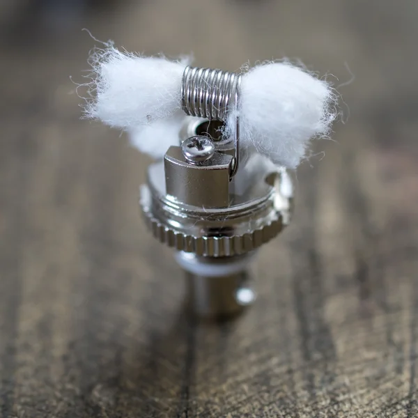 Rebuildable Dripping Vaping Atomizer, RDA — Stock Photo, Image