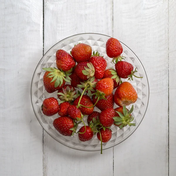 Ripe juicy strawberries — Stock Photo, Image