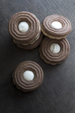 krem çikolata kurabiye