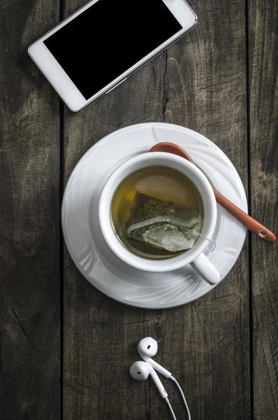 Cup of Winter Herbal Tea — Stock Photo, Image