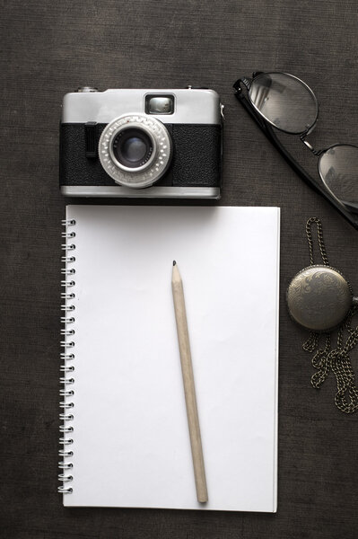  Photographer working desk