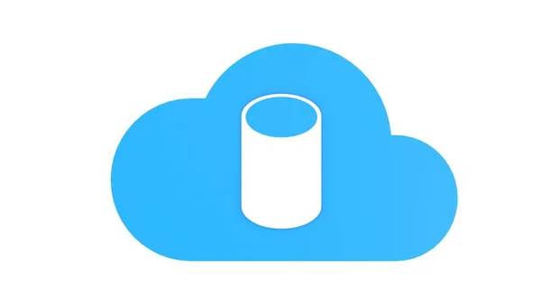 Concepto Servicios Almacenamiento Datos Nube — Foto de Stock