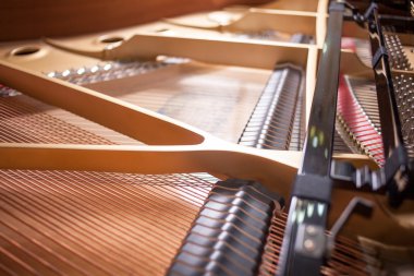 Farklı ayrıntıları ve piyano bölümlerini kapat