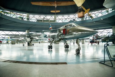 Belgrade, Serbia Yugoslav Eagle Plane im museum YUROM J-22H Orao clipart
