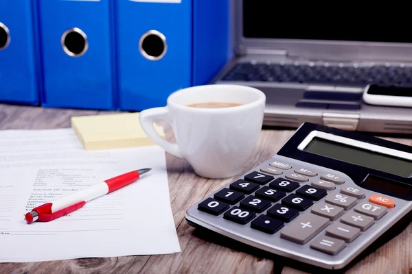 Table of businessman — Stock Photo, Image