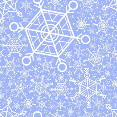 grafik kar taneleri ile Seamless Modeli