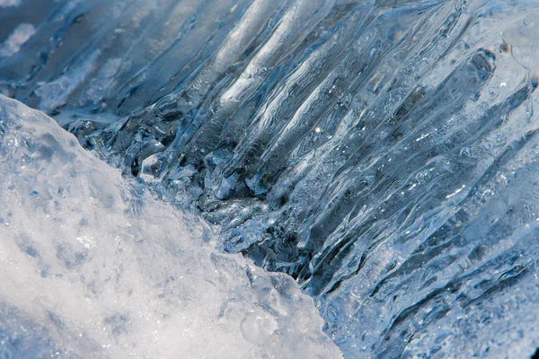 Güzel doku buz — Stok fotoğraf
