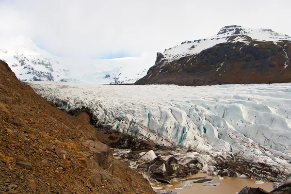 Isländischer Gletscher - vatnajokull — Stockfoto