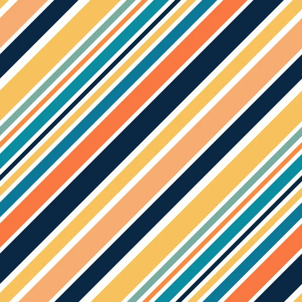 Illustration Géométrique Diagonale Rayures Jaune Orange Bleu Bleu Marine Turquoise — Photo