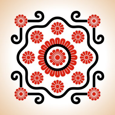 Macar nakış motifleri dekorasyon