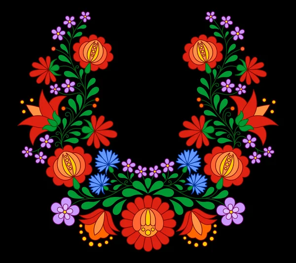 Geleneksel Macar halk nakış deseni