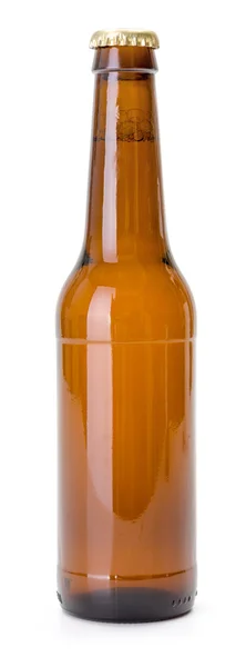 Brown beer bottle — Stock Photo, Image