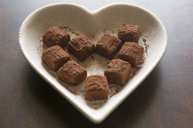 İsviçre çikolata Truffles