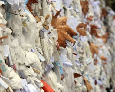 İzmir 'deki paçavra duvar.