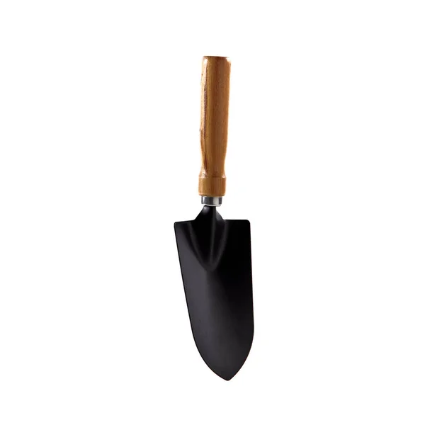 Metal Shovels Gardening Equipment White Background — Stock Photo, Image