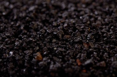 Organik gübre, nemli granüller arka plan dokusu