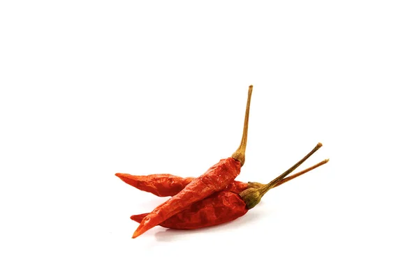 Trockene Rote Chilischoten Textur Hintergrund Getrocknete Rote Karen Chili Ist — Stockfoto