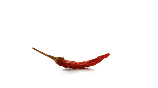 Trockene Rote Chilischoten Textur Hintergrund Getrocknete Rote Karen Chili Ist — Stockfoto