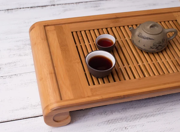 Chinesische Teezeremonie — Stockfoto
