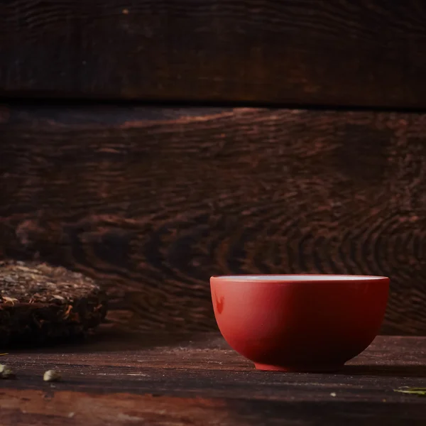Посуд порцеляновий чайник — стокове фото