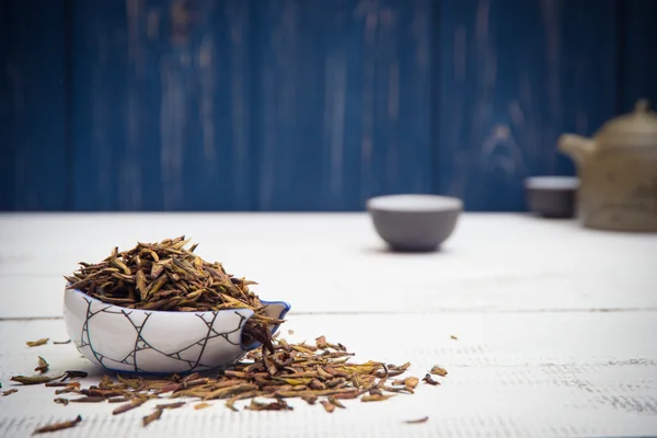 Čínské sypaného čaje — Stock fotografie