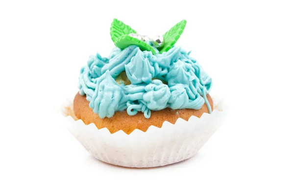 Un cupcake de cumpleaños — Foto de Stock