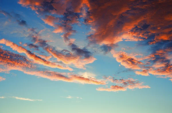 Een zonsopgang hemel — Stockfoto