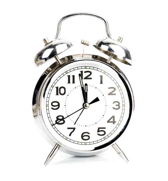 Alarm Clock Isolated White Background — Stock Photo, Image