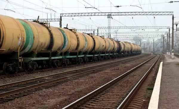 Freight wagons — Stock Photo, Image