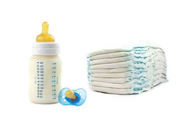 çocuk bezi süt şişesi