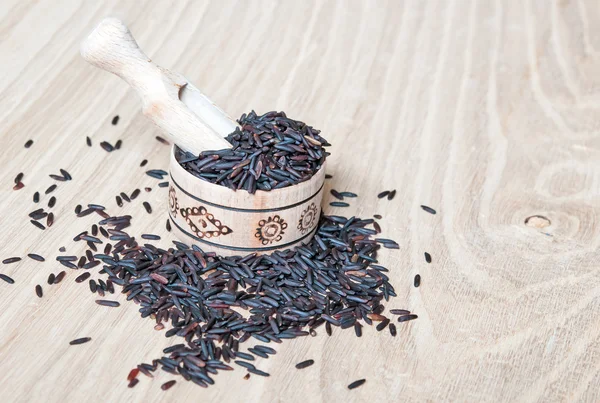 A black rice — Stock Photo, Image