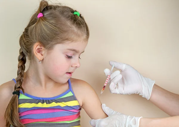 A gyermek védőoltások — Stock Fotó