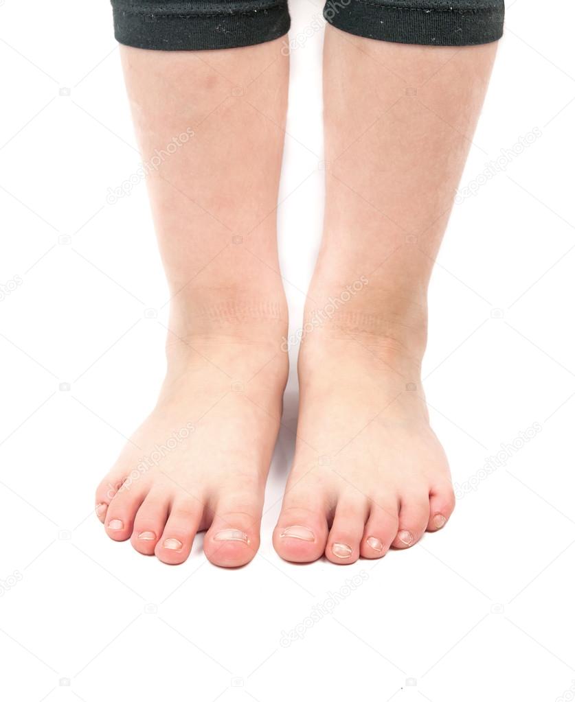 a child's feet