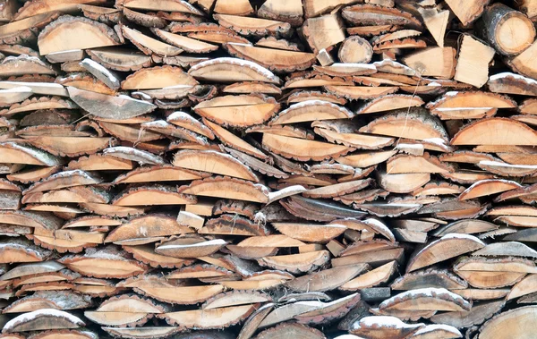 A firewood stack — Stock Photo, Image