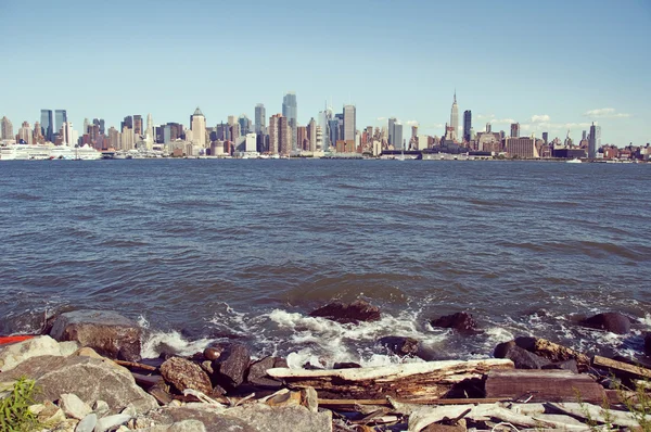 빈티지 톤, 뉴욕에서 Instagram 효과 필터 — 스톡 사진