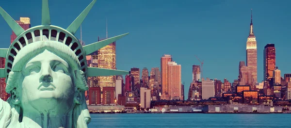 Vintage tonda, New York'tan Instagram etkisi filtre