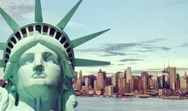 Vintage tonda, New York'tan Instagram etkisi filtre