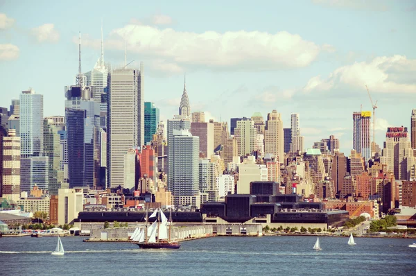 Vintage tonique, filtre effet Instagram de New York — Photo