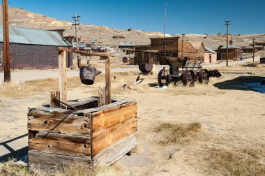 Bodie State Historic Park, hayalet kasaba Bodie Hills, Mono 