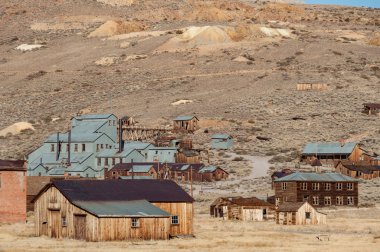 Bodie State Historic Park, hayalet kasaba Bodie Hills, Mono 