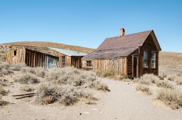 Parc historique de Bodie State, ville fantôme dans les collines de Bodie, Mono — Photo