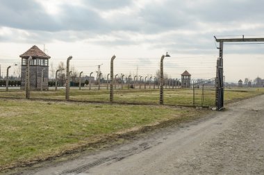 Auschwitz Ölüm kampı renkli tarihsel bakış