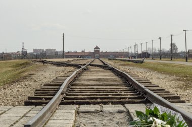Auschwitz Ölüm kampı renkli tarihsel bakış