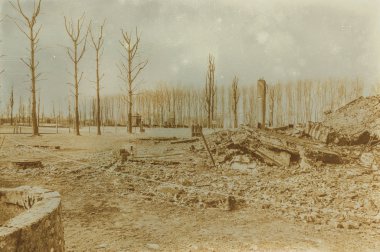 Etkisi auschwitz concentrat yaşında sepya dijital grunge sıkıntılı