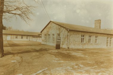 Etkisi auschwitz concentrat yaşında sepya dijital grunge sıkıntılı