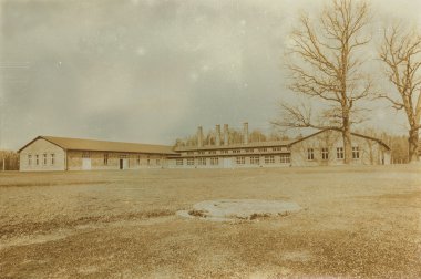 Etkisi auschwitz concentrat yaşında sepya dijital grunge sıkıntılı