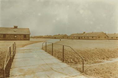 Etkisi auschwitz concentrat yaşında sepya dijital grunge sıkıntılı