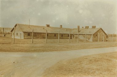 Etkisi auschwitz concentrat yaşında sepya dijital grunge sıkıntılı